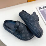 Louis Vuitton Unisex LV Easy Mule 1A8WIS Black