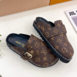 Louis Vuitton Unisex LV Cosy Flat Comfort Clogs 1AAW6S Brown