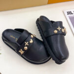 Louis Vuitton Unisex LV Cosy Flat Comfort Clog 1ADACR Black