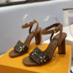 Louis Vuitton Women's Silhouette Sandals 1A9QCK Brown