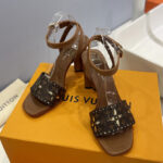 Louis Vuitton Women's Silhouette Sandals 1A9QCK Brown