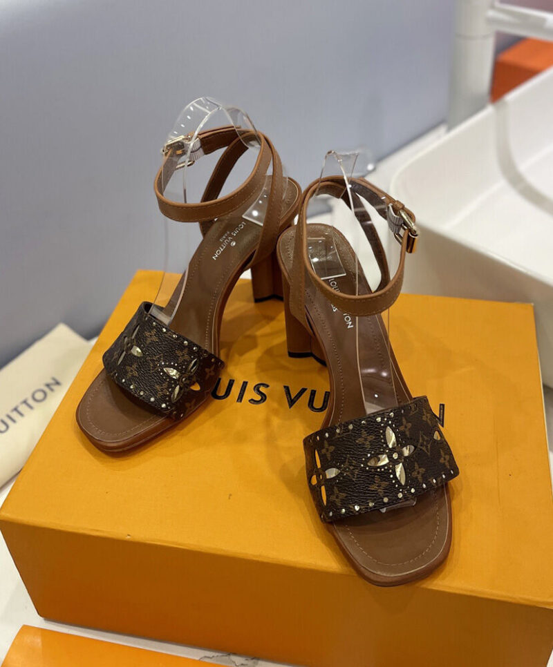 Louis Vuitton Women's Silhouette Sandals 1A9QCK Brown