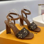 Louis Vuitton Women's Silhouette Sandals 1A9QCK Brown