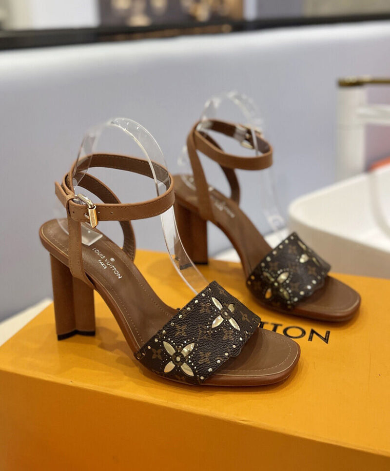 Louis Vuitton Women's Silhouette Sandals 1A9QCK Brown