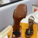 Louis Vuitton Women's Silhouette Sandals 1A9QCK Brown