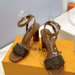 Louis Vuitton Women's Silhouette Sandals 1AAZVM Brown