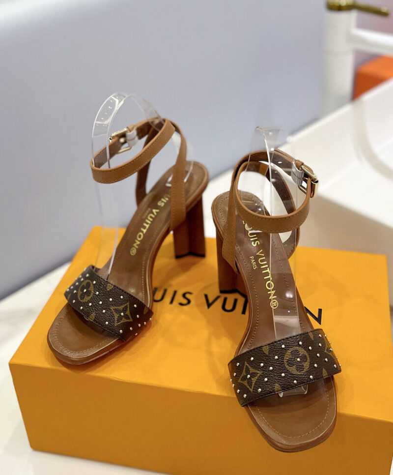 Louis Vuitton Women's Silhouette Sandals 1AAZVM Brown