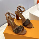 Louis Vuitton Women's Silhouette Sandals 1AAZVM Brown