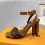 Louis Vuitton Women's Silhouette Sandals 1AAZVM Brown