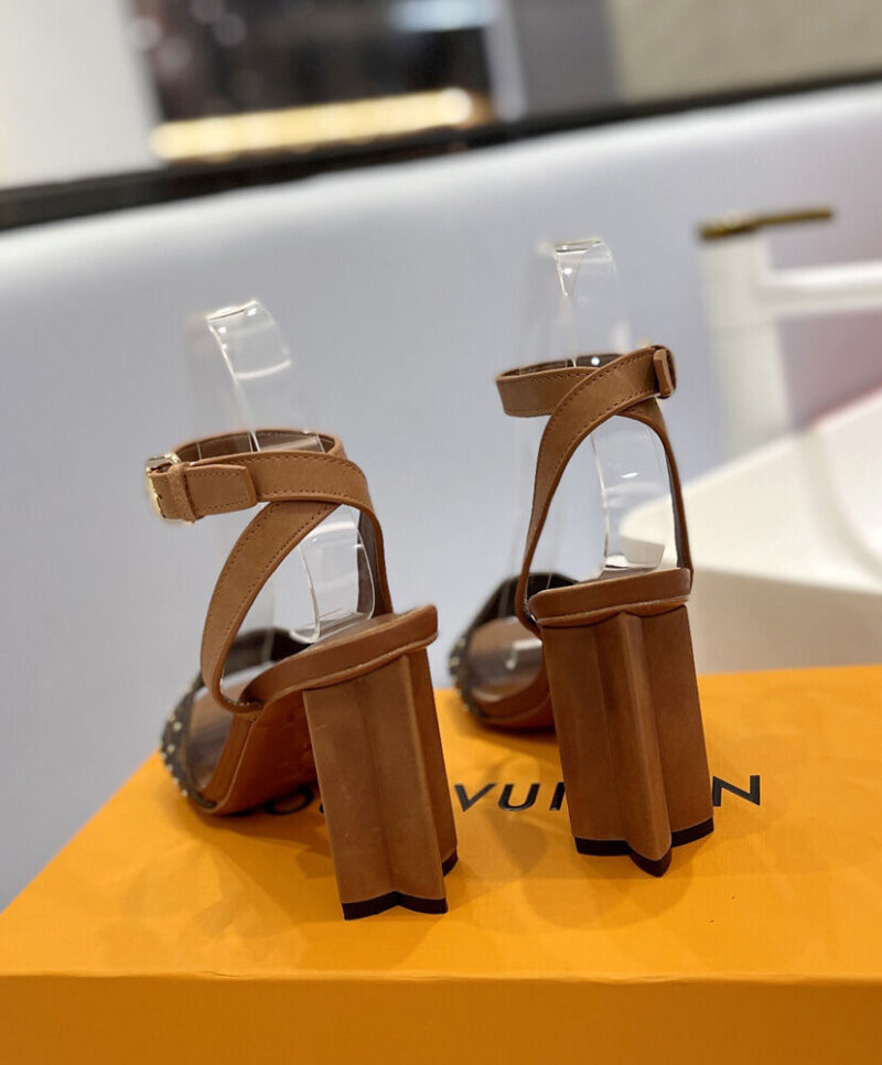 Louis Vuitton Women's Silhouette Sandals 1AAZVM Brown