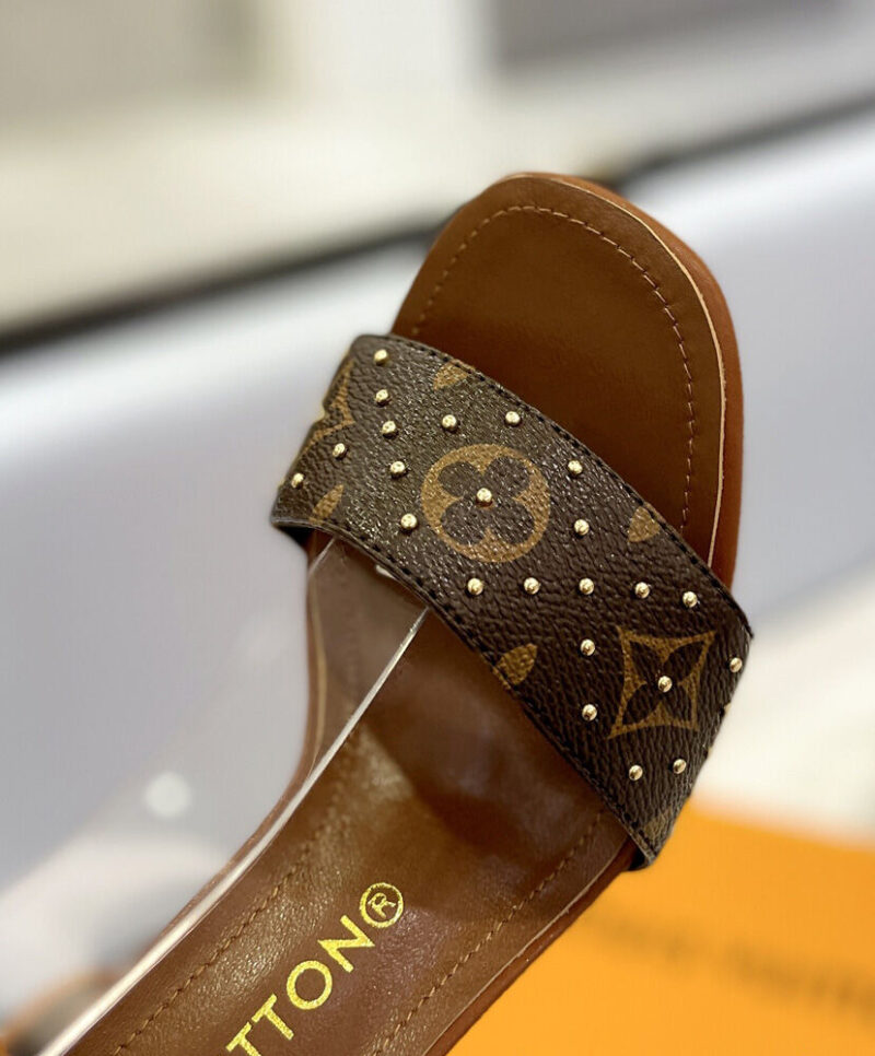 Louis Vuitton Women's Silhouette Sandals 1AAZVM Brown