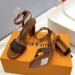 Louis Vuitton Women's Silhouette Sandals 1AAZVM Brown