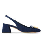 Louis Vuitton Women's Shake Slingback Pump 1ACGGE Dark Blue