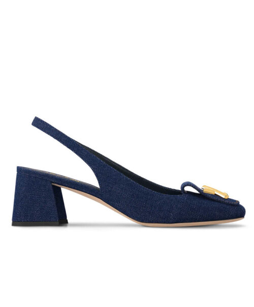 Louis Vuitton Women's Shake Slingback Pump 1ACGGE Dark Blue