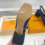 Louis Vuitton Women's Shake Slingback Pump 1ACGGE Dark Blue