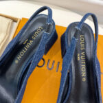 Louis Vuitton Women's Shake Slingback Pump 1ACGGE Dark Blue