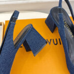 Louis Vuitton Women's Shake Slingback Pump 1ACGGE Dark Blue