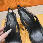 Louis Vuitton Women's Sparkle Slingback Pump 1ACGJZ Black