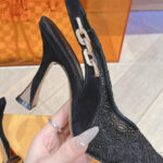 Louis Vuitton Women's Sparkle Slingback Pump 1ACGJZ Black