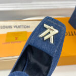 Louis Vuitton Women's Shake Mary Jane Pump 1ACGST Dark Blue