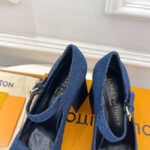Louis Vuitton Women's Shake Mary Jane Pump 1ACGST Dark Blue