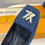 Louis Vuitton Women's Shake Mary Jane Pump 1ACLH4 Dark Blue
