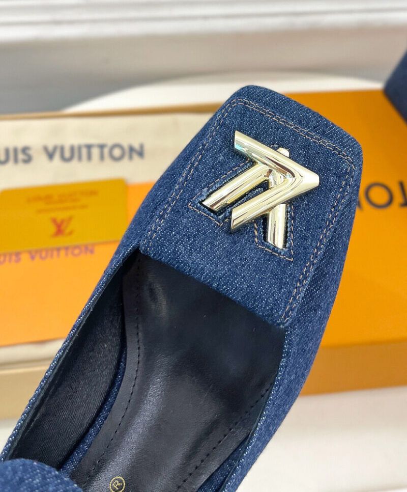 Louis Vuitton Women's Shake Mary Jane Pump 1ACLH4 Dark Blue