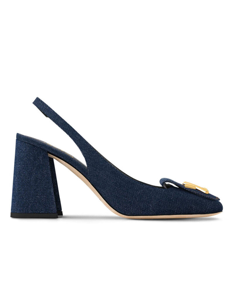 Louis Vuitton Women's Shake Slingback Pump 1ACLIW Dark Blue
