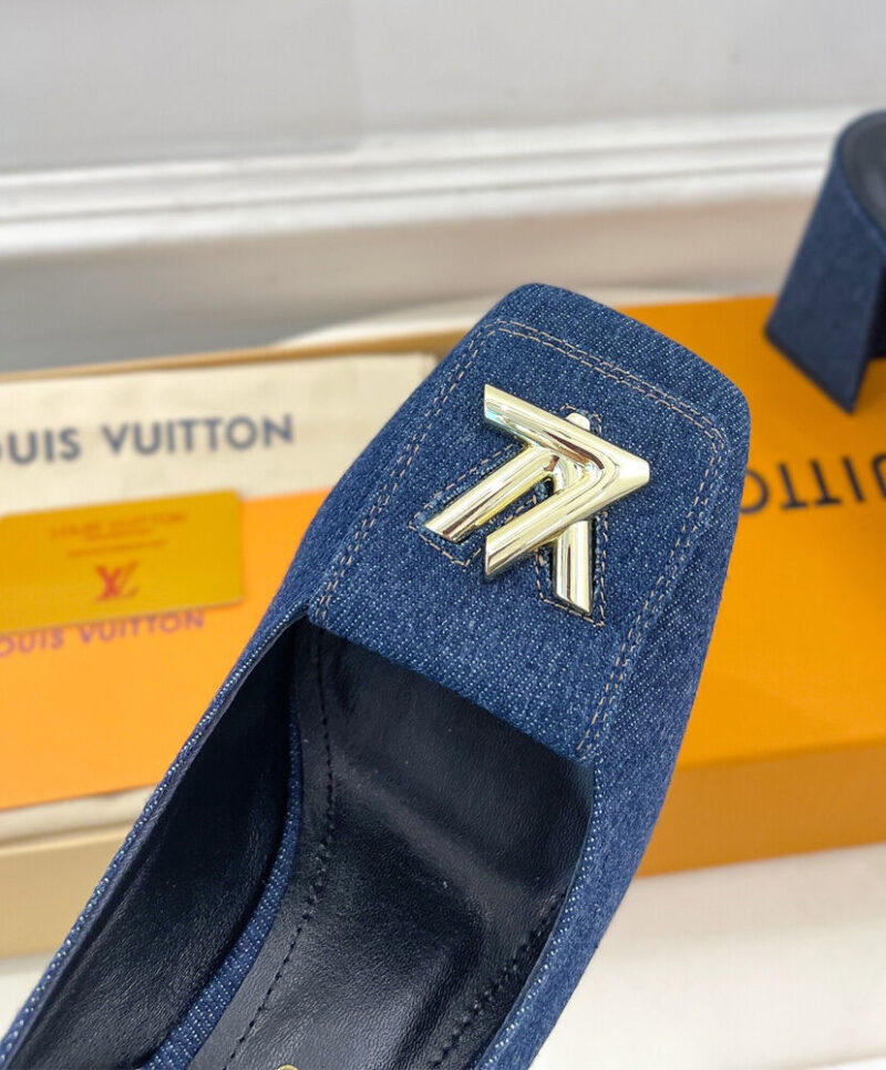 Louis Vuitton Women's Shake Slingback Pump 1ACLIW Dark Blue