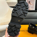Louis Vuitton Women's LV Record Boat Shoe 1ADAJI Black