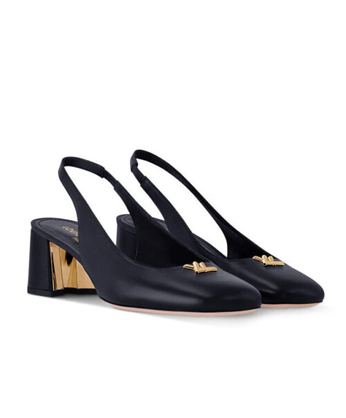 Louis Vuitton Women's Swing Slingback Pump Black