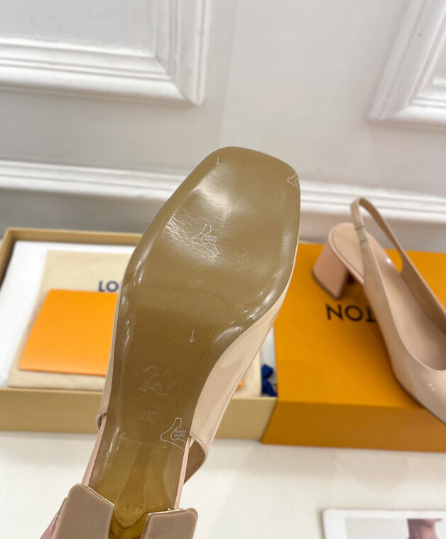 Louis Vuitton Women's Swing Slingback Pump Apricot