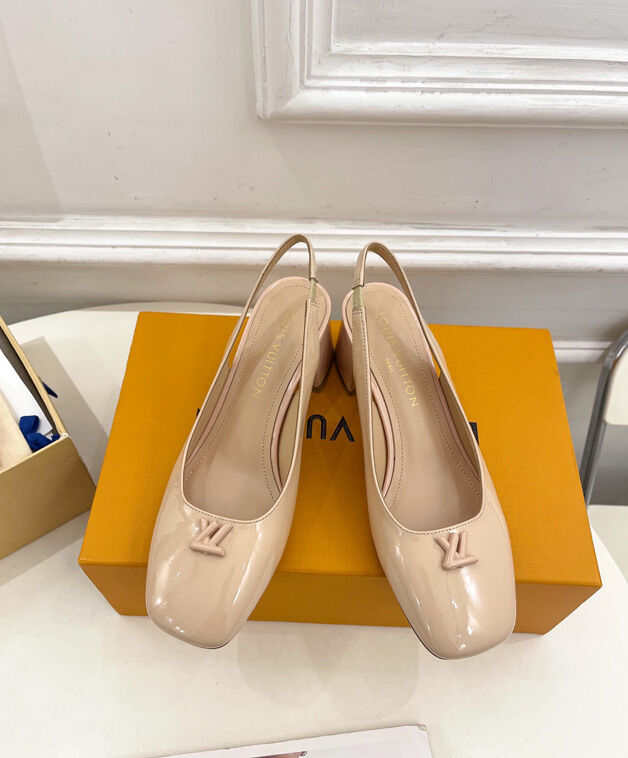 Louis Vuitton Women's Swing Slingback Pump Apricot