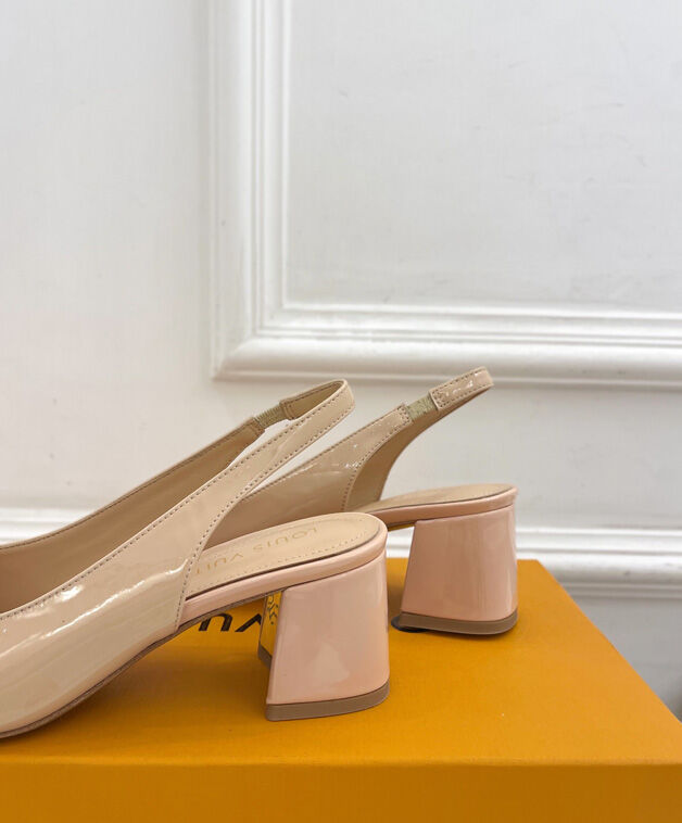 Louis Vuitton Women's Swing Slingback Pump Apricot