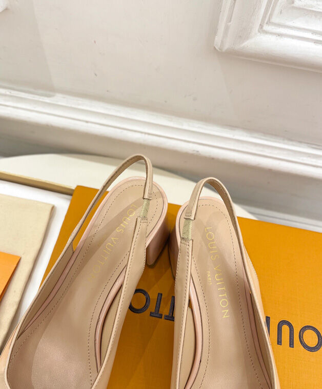 Louis Vuitton Women's Swing Slingback Pump Apricot