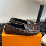 Louis Vuitton Women's Gloria Flat Loafer 1ABUZO Brown