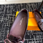 Louis Vuitton Women's Gloria Flat Loafer 1ABVD5 Mauve