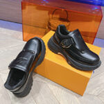 Louis Vuitton Unisex LV Discovery Monk Strap 1ABYWX Black