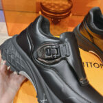 Louis Vuitton Unisex LV Discovery Monk Strap 1ABYWX Black