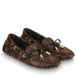 Louis Vuitton Women's Gloria Flat Loafer Brown