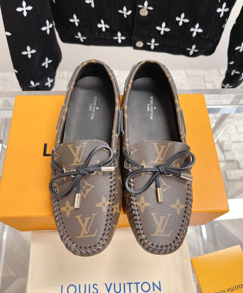 Louis Vuitton Women's Gloria Flat Loafer Brown