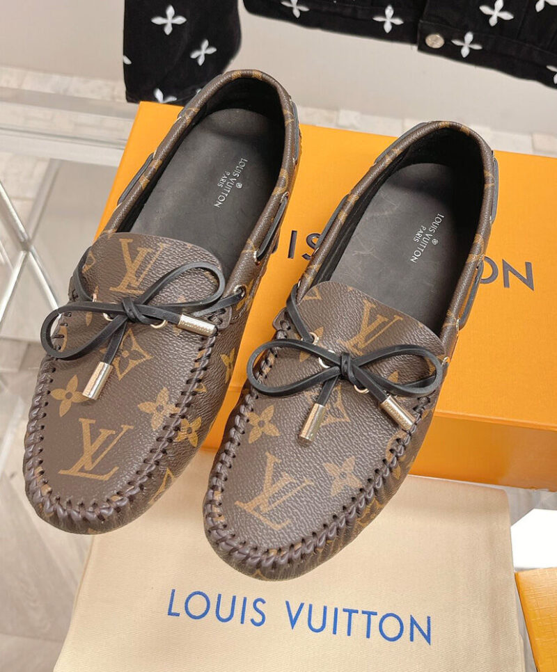Louis Vuitton Women's Gloria Flat Loafer Brown