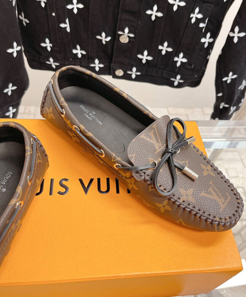 Louis Vuitton Women's Gloria Flat Loafer Brown