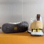 Louis Vuitton Women's Run Away Sneaker 1AAWFC Khaki