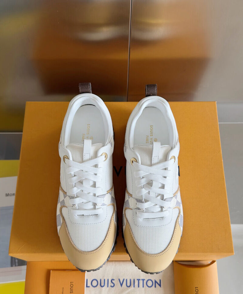 Louis Vuitton Women's Run Away Sneaker 1AAWFC Khaki