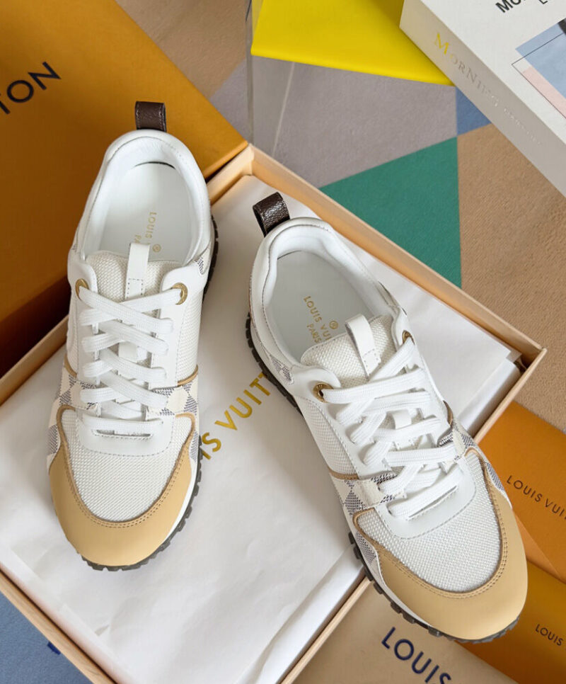 Louis Vuitton Women's Run Away Sneaker 1AAWFC Khaki
