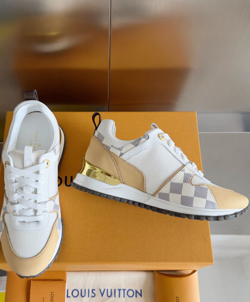 Louis Vuitton Women's Run Away Sneaker 1AAWFC Khaki
