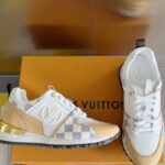 Louis Vuitton Women's Run Away Sneaker 1AAWFC Khaki