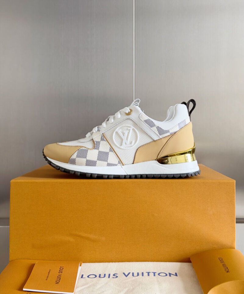 Louis Vuitton Women's Run Away Sneaker 1AAWFC Khaki