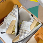 Louis Vuitton Women's Run Away Sneaker 1AAWFC Khaki